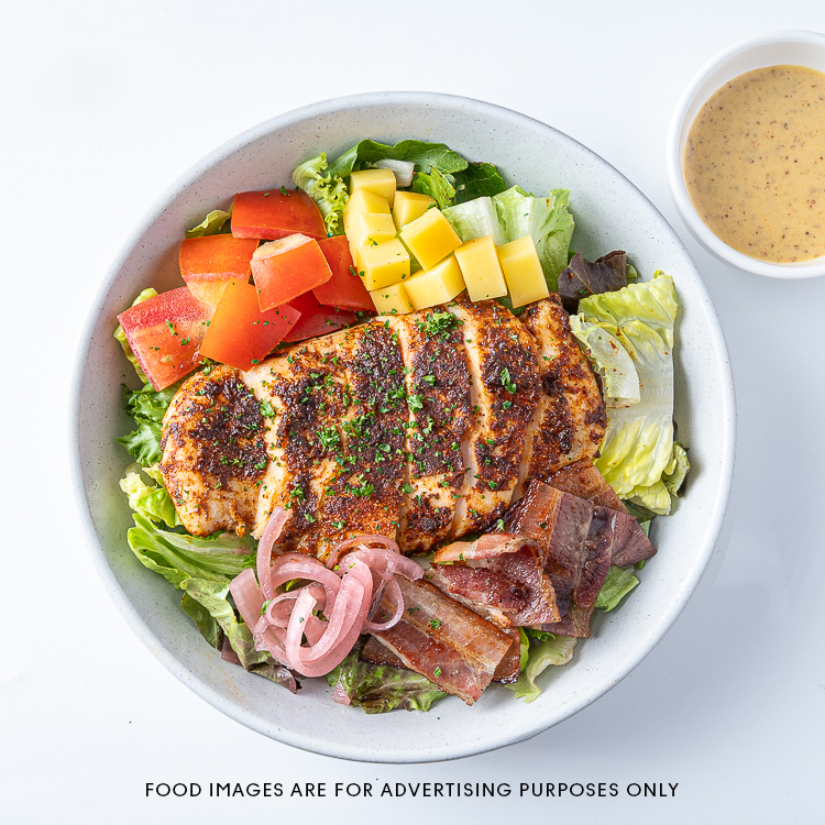 Honey Mustard Chicken & Maple Bacon Salad