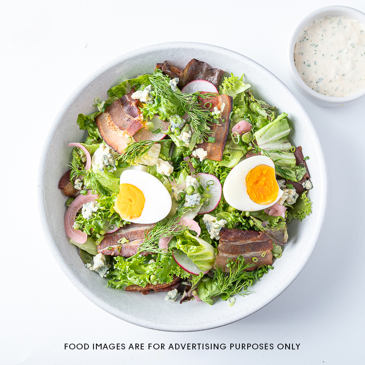 Maple Bacon & Egg Blue Cheese Ranch Salad