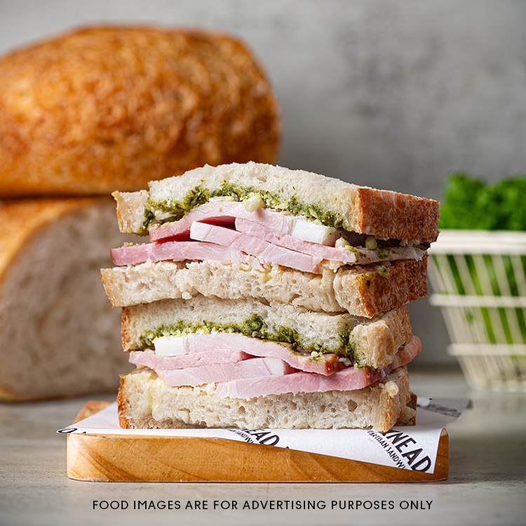 Sourdough Ham Pesto & Mascarpone