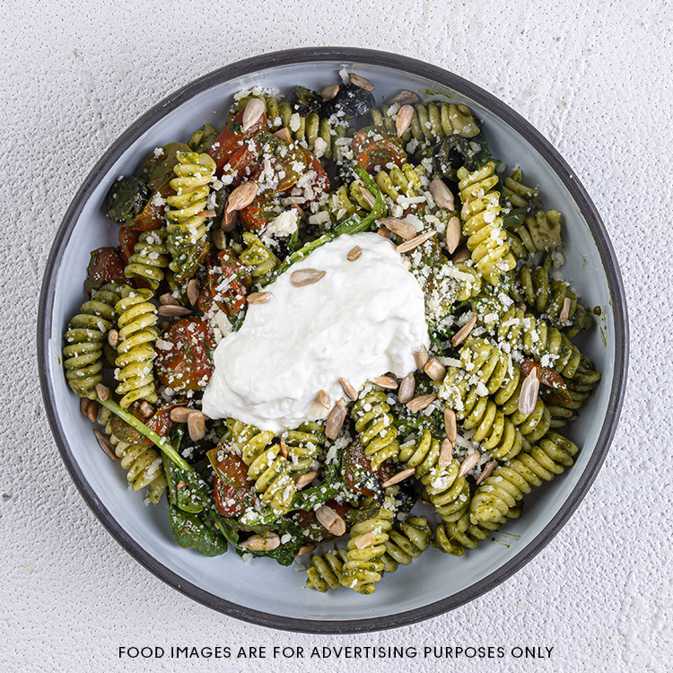Veggie Pesto Pasta Salad