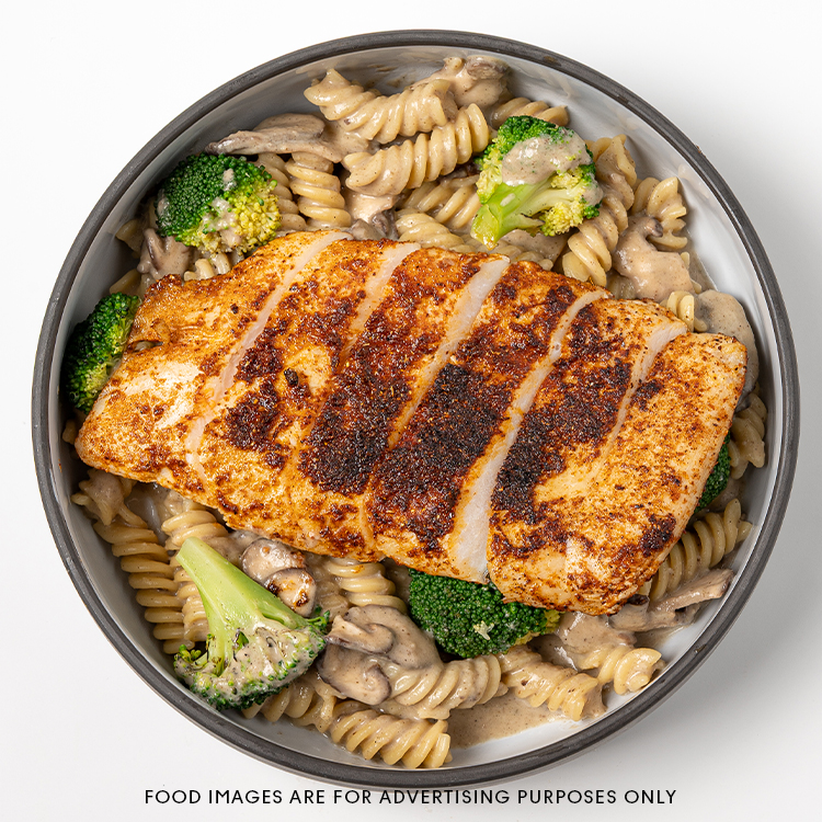 Cajun Chicken & Mushroom Pasta