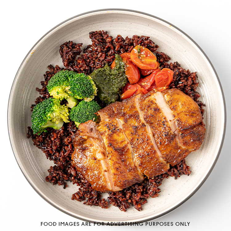 Grilled Farm Fresh Chicken & Riceberry