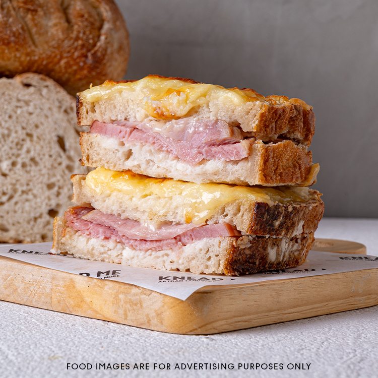 Grilled 4 Cheese Croque Monsieur