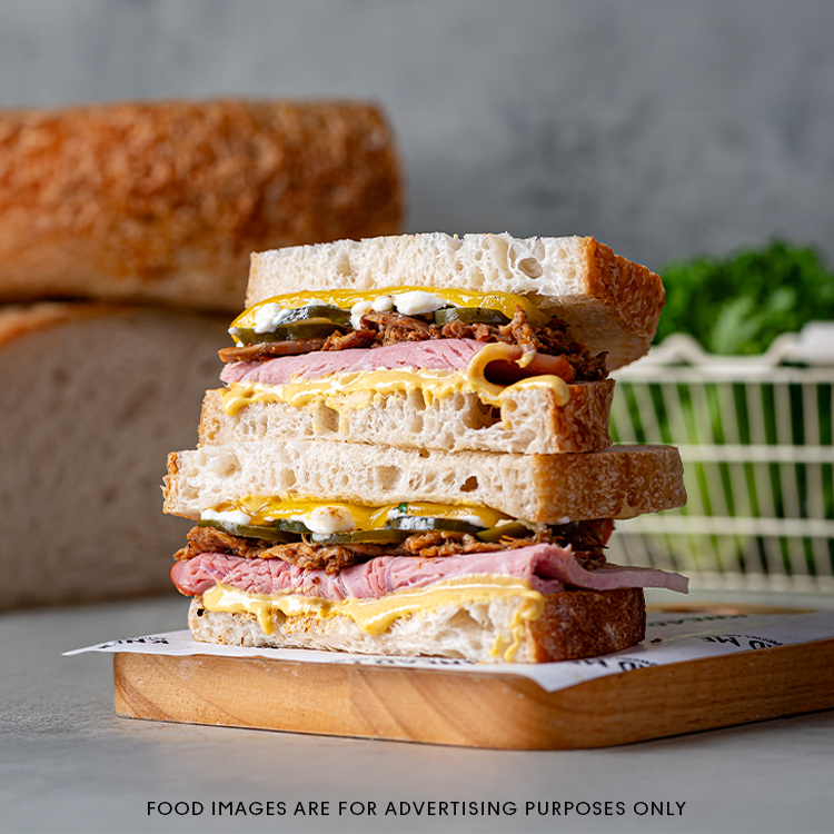 Grilled Sourdough Cubano