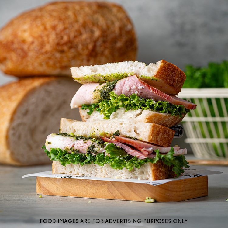 Sourdough Ham Pesto & Mascarpone