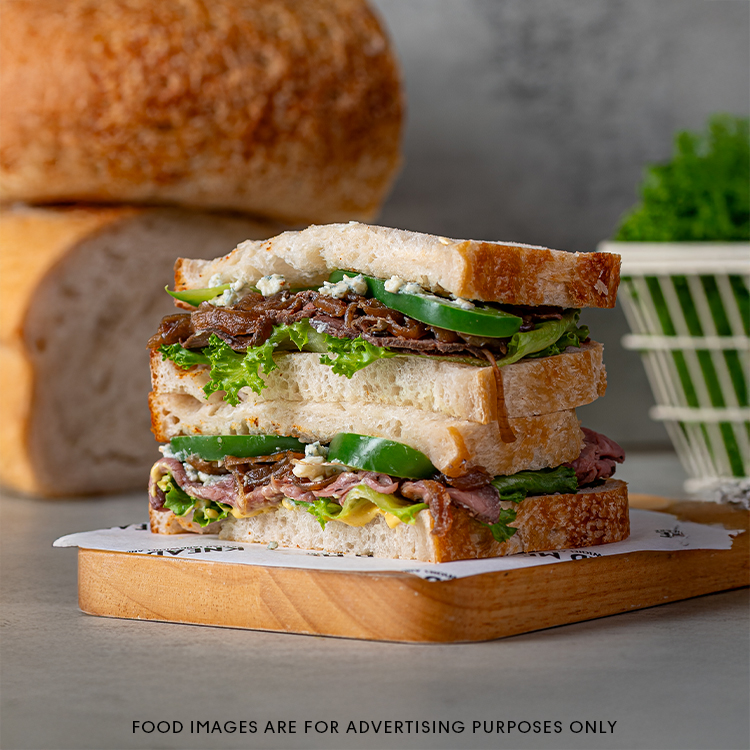Sourdough Roast Beef & Blue Cheese