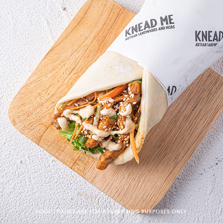 Yakitori Chicken Pita Wrap