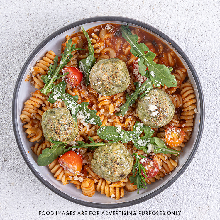 Pesto Meatball & Italian Tomato Sauce (Marinara)